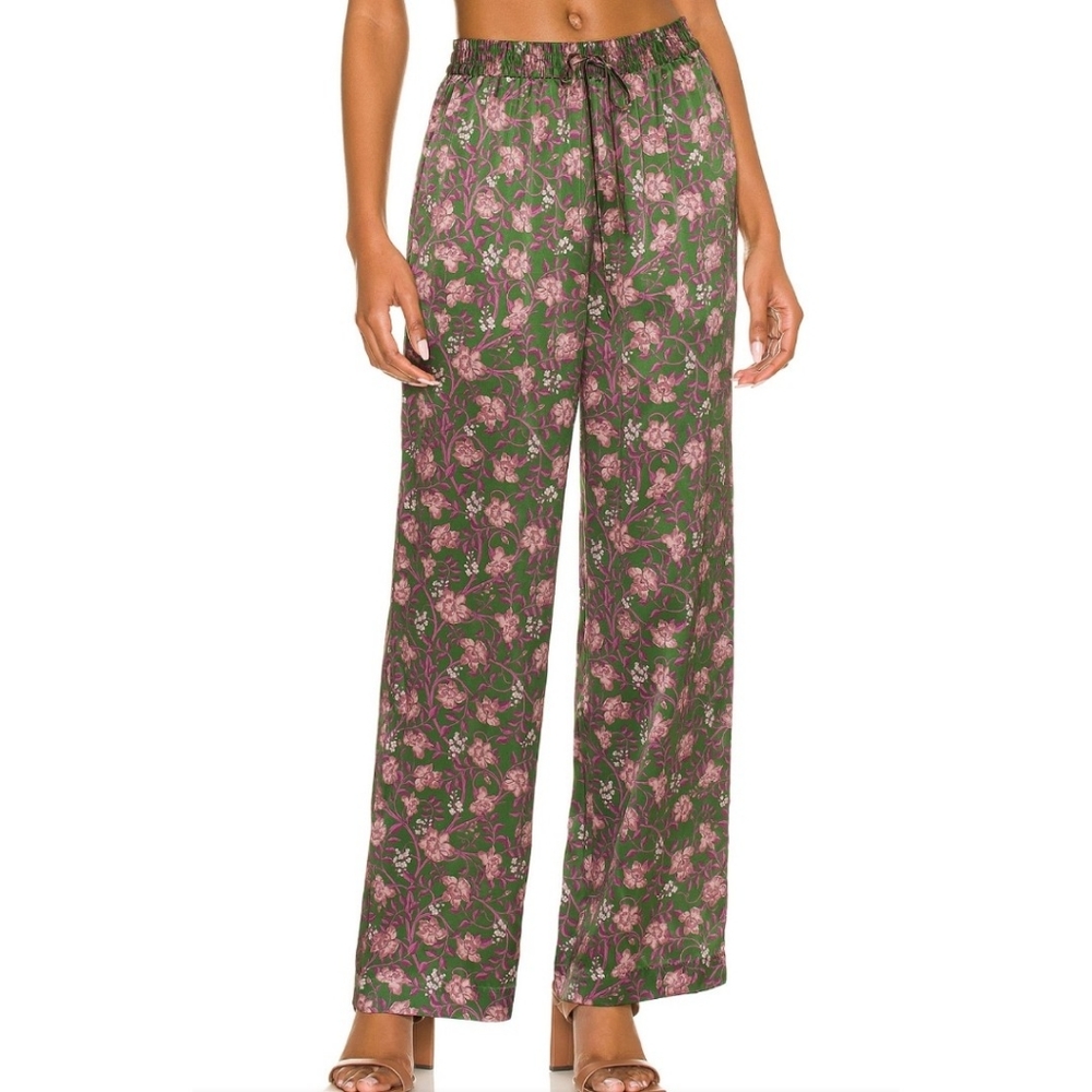 Silk lounge pants